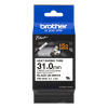 Brother HSe-261E étiquette pour gaine thermorétractable 31 mm (d'origine) - noir sur blanc