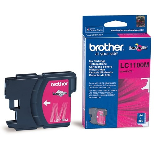 Brother LC-1100M cartouche d'encre magenta (d'origine) LC1100M 900695 - 1