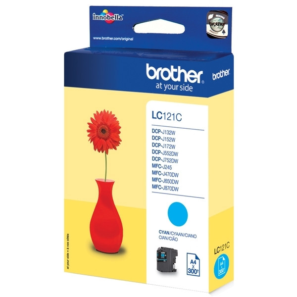 Brother LC-121C cartouche d'encre (d'origine) - cyan LC-121C 900737 - 1