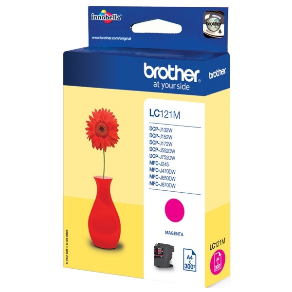 Brother LC-121M cartouche d'encre (d'origine) - magenta LC-121M 900738 - 1