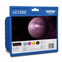 Brother LC-1220VALBP multipack noir + 3 couleurs (d'origine) LC1220VALBP LC1220VALBPDR 029082