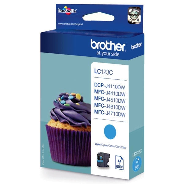 BROTHER Cartouche LC123C pas cher 