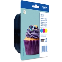 Brother LC-123RBWBP multipack 3 couleurs (d'origine) LC-123RBWBP 029109
