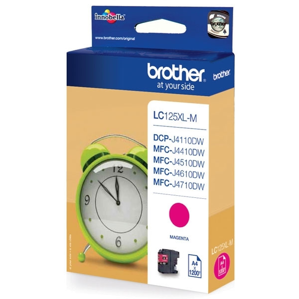 Brother LC-125XLM cartouche d'encre haute capacité (d'origine) - magenta LC-125XLM 029102 - 1