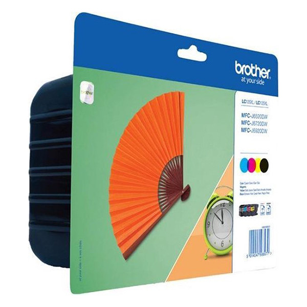 Brother LC-129XLVALBP multipack noir + 3 couleurs (d'origine) LC-129XLVALBP 029126 - 1