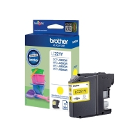 Brother LC-221Y cartouche d'encre faible capacité (d'origine) - jaune LC221Y 350012