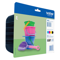Brother LC-221 multipack noir + 3 couleurs (d'origine) LC-221VALBP LC221VALBP LC221VALBPDR 028502