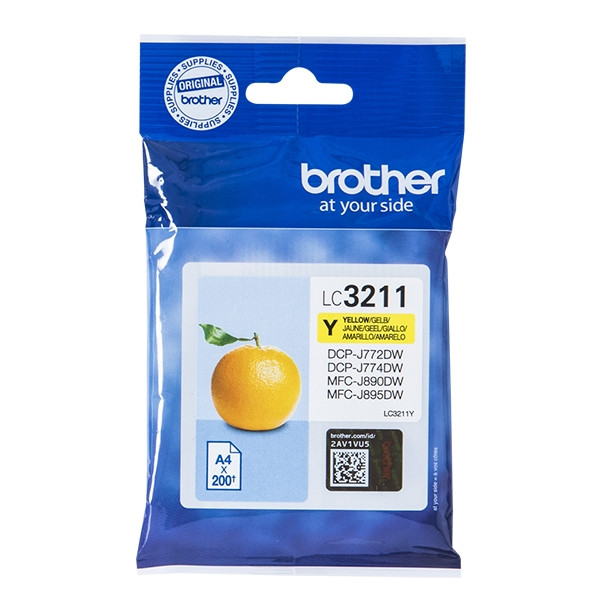Brother LC-3211Y cartouche d'encre (d'origine) - jaune LC3211Y 028484 - 1