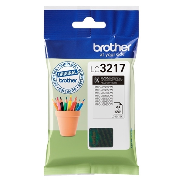 Brother LC-3217BK cartouche d'encre (d'origine) - noir LC3217BK 028900 - 1