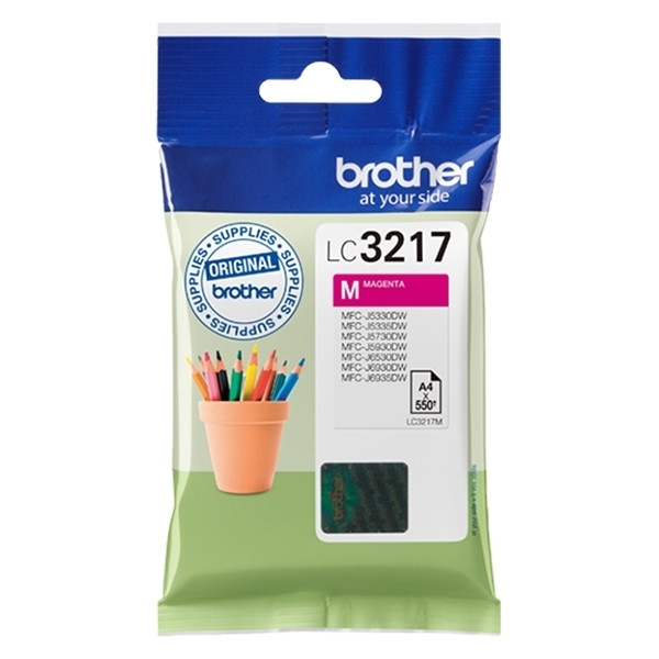 Brother LC-3217M cartouche d'encre (d'origine) - magenta LC3217M 028904 - 1