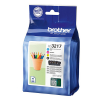 Brother LC-3217 multipack noir + 3 couleurs (d'origine)
