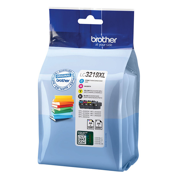 Brother LC-3219XLVAL multipack 4 cartouches d'encre (d'origine) LC-3219XLVAL 028916 - 1