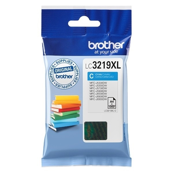 Brother LC-3219XL C cartouche d'encre cyan haute capacité (d'origine) 900702 - 1
