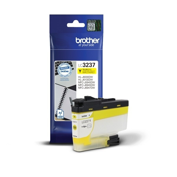 Brother LC-3237Y cartouche d'encre jaune (d'origine) LC3237Y 051216 - 1