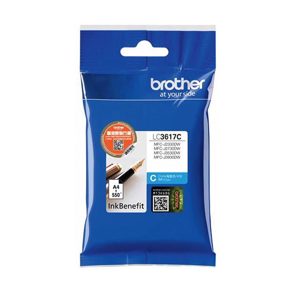 Brother LC-3617C cartouche d'encre (d'origine) - cyan 028576 - 1