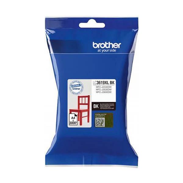 Brother LC-3619XL BK cartouche d'encre haute capacité (d'origine) - noir 028582 - 1