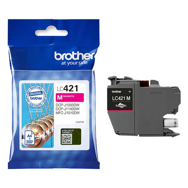 Brother LC-421M cartouche d'encre (d'origine) - magenta LC-421M 051288 - 1