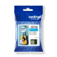 Brother LC-421XLC cartouche d'encre haute capacité (d'origine) - cyan 051296