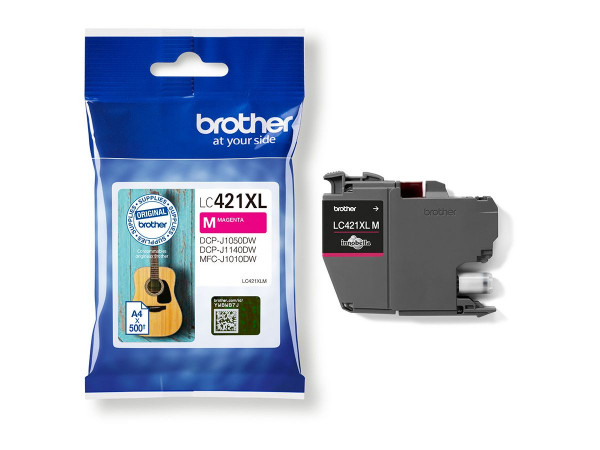 Brother LC-421XLM cartouche d'encre haute capacité (d'origine) - magenta LC-421XLM 904251 - 1