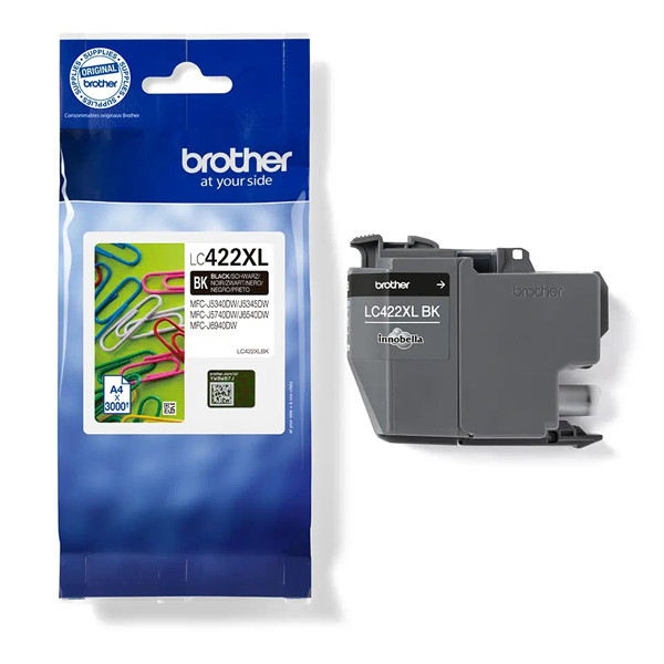 Brother LC-422XLBK cartouche d'encre haute capacité (d'origine) - noir LC-422XLBK 051312 - 1