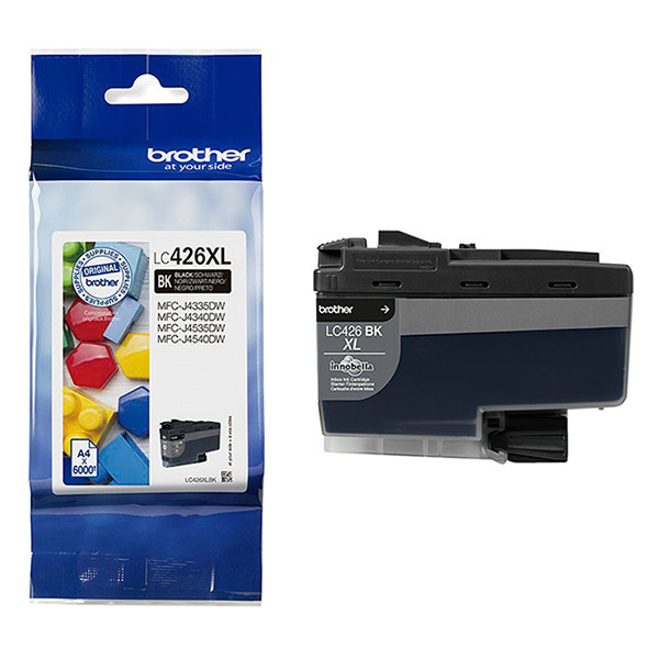 Brother LC-426XLBK cartouche d'encre haute capacité (d'origine) - noir LC426XLBK 051274 - 1