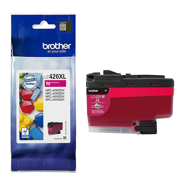 Brother LC-426XLM cartouche d'encre haute capacité (d'origine) - magenta LC426XLM 051278 - 1