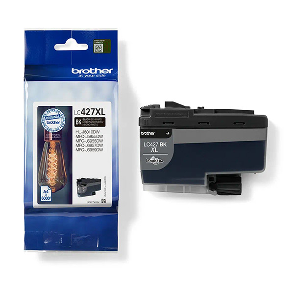 Brother LC-427XLBK cartouche d'encre haute capacité (d'origine) - noir LC427XLBK 051342 - 1