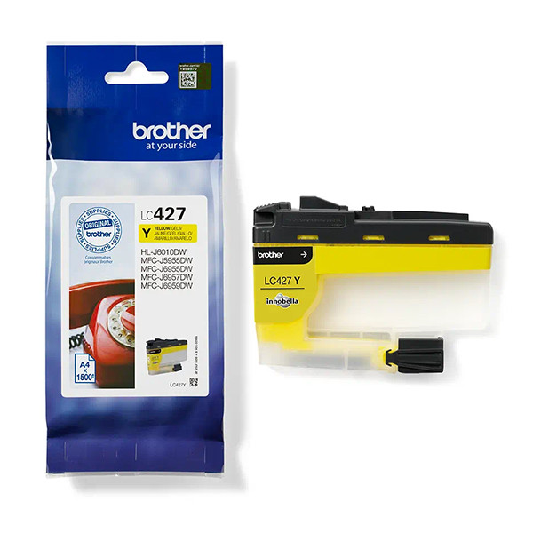 Brother LC-427Y cartouche d'encre (d'origine) - jaune LC427Y 051340 - 1