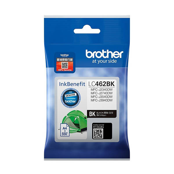 Brother LC-462BK cartouche d'encre (d'origine) - noir 051354 - 1