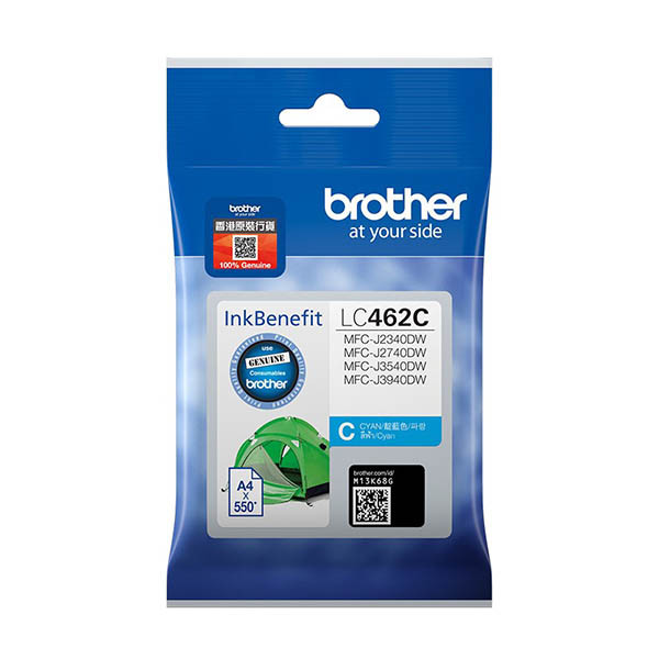 Brother LC-462C cartouche d'encre (d'origine) - cyan 051360 - 1
