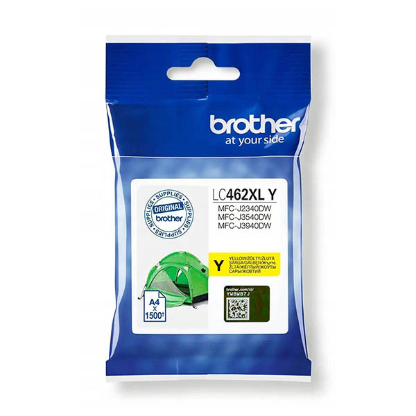 Brother LC-462XLY cartouche d'encre haute capacité (d'origine) - jaune 051366 - 1