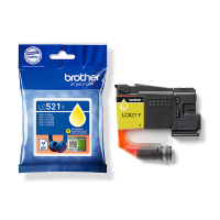 Brother LC-521Y cartouche d'encre (d'origine) - jaune LC521Y 051476
