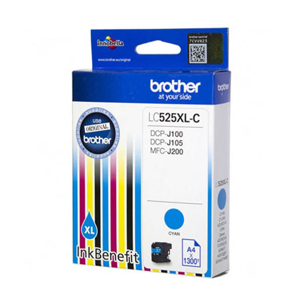 Brother LC-525XLC cartouche d'encre (d'origine) - cyan 029134 - 1