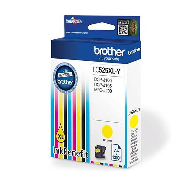 Brother LC-525XLY cartouche d'encre (d'origine) - jaune 029138 - 1