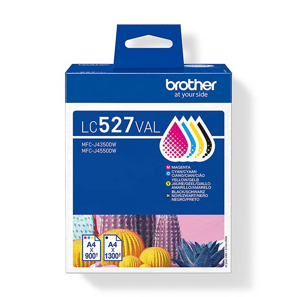Brother LC-527VAL multipack noir + 3 couleurs (d'origine) LC527VAL 051496 - 1