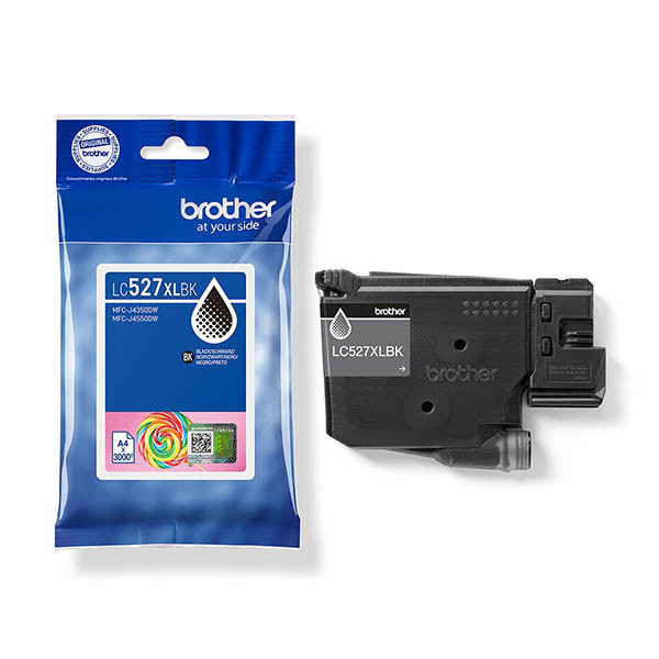 Brother LC-527XLBK cartouche d'encre haute capacité (d'origine) - noir LC527XLBK 051488 - 1