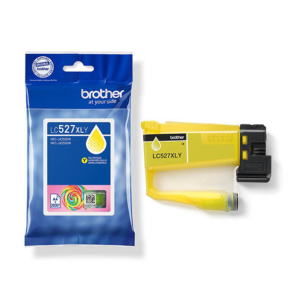 Brother LC-527XLY cartouche d'encre haute capacité (d'origine) - jaune LC527XLY 051494 - 1