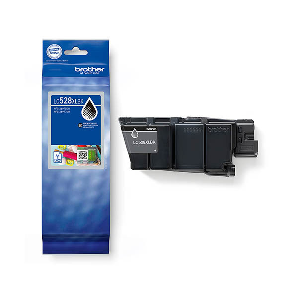 Brother LC-528XLBK cartouche d'encre ultra haute capacité (d'origine) - noir 051572 - 1