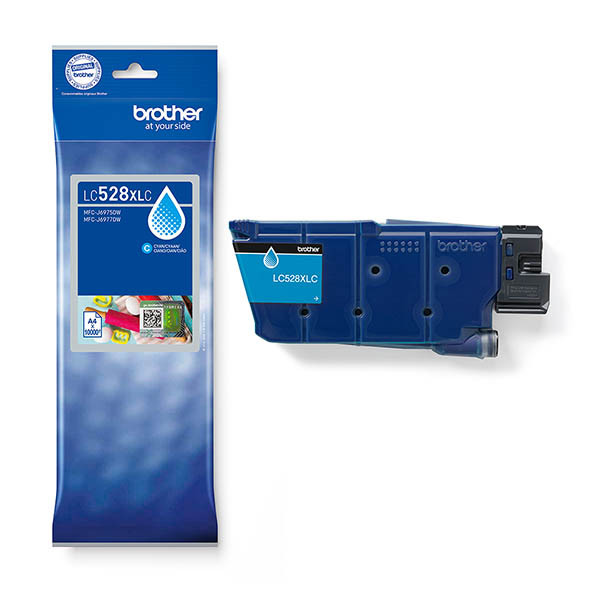 Brother LC-528XLC cartouche d'encre ultra haute capacité (d'origine) - cyan 051574 - 1