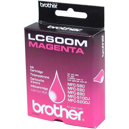 Brother LC-600M cartouche d'encre (d'origine) - magenta LC600M 028970 - 1