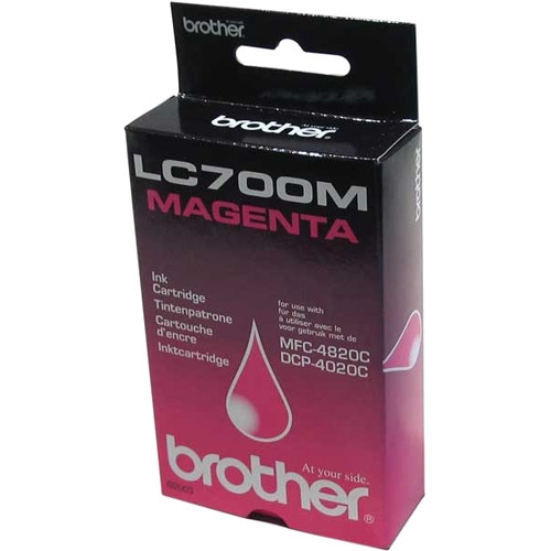 Brother LC-700M cartouche d'encre magenta (d'origine) LC700M 029010 - 1