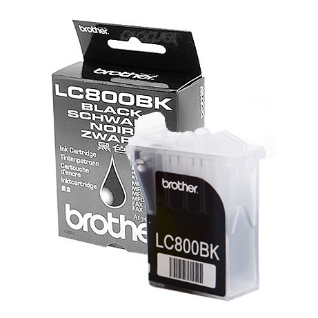 Brother LC-800BK cartouche d'encre noire (d'origine) LC800BK 028360 - 1