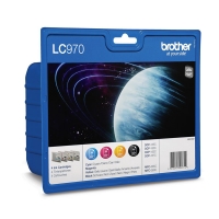 Brother LC-970VALBP multipack noir + 3 couleurs (d'origine) LC-970VALBP LC970VALBPDR 028840
