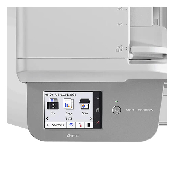 Brother MFC-L2960DW imprimante laser A4 multifonction noir et blanc avec wifi (4 en 1) MFCL2960DWRE1 832989 - 4