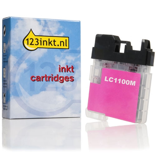 Brother Marque 123encre remplace Brother LC-1100M cartouche d'encre- magenta LC1100MC 028858 - 1