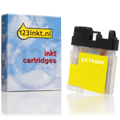 Brother Marque 123encre remplace Brother LC-1100Y cartouche d'encre- jaune LC1100YC 028864 - 1