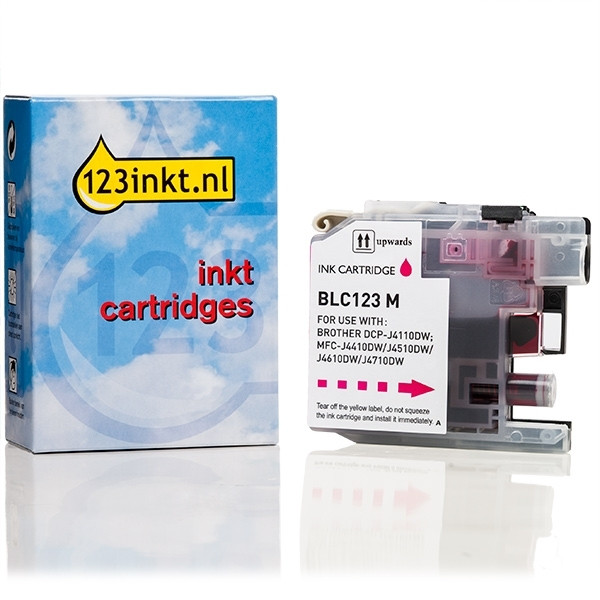 Brother Marque 123encre remplace Brother LC-123M cartouche d'encre- magenta LC-123MC 350002 - 1