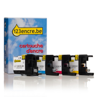 Marque 123encre remplace Brother LC-1280XLVALBP multipack 4 cartouches