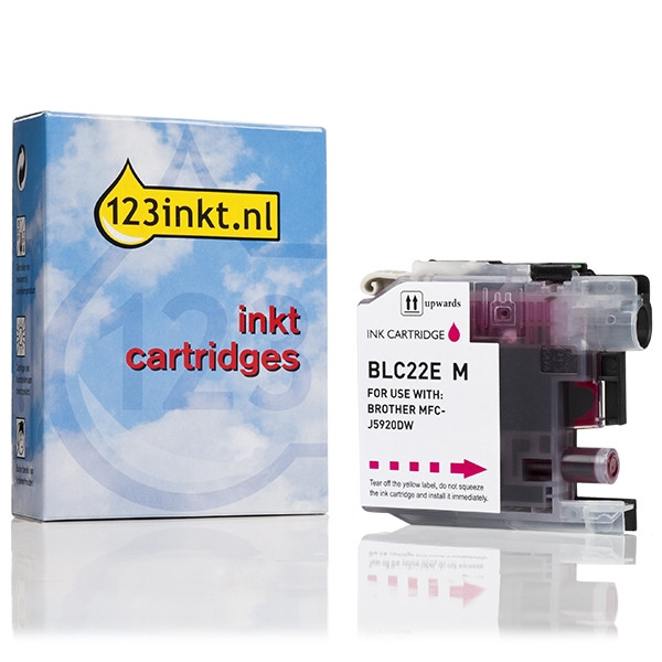 Brother Marque 123encre remplace Brother LC-22EM cartouche d'encre- magenta LC22EMC 028947 - 1