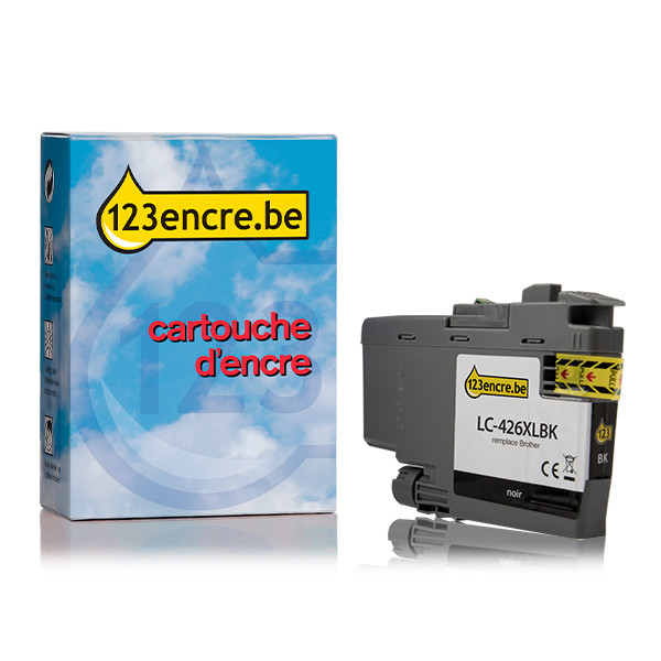 Brother Marque 123encre remplace Brother LC-426XLBK cartouche d'encre haute capacité- noir LC426XLBKC 051275 - 1